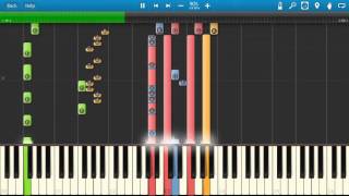 Michael Jackson  Smooth Criminal  Piano Tutorial  Synthesia Cover [upl. by Matelda]