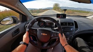 Chevrolet Aveo 12 2012 70Hp  POV TEST DRIVE [upl. by Oys]