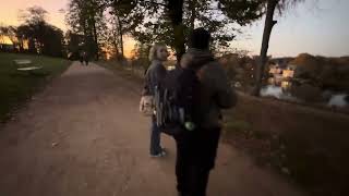 Babelsberg walk through park  on the steps of filmmakers in Potsdam film city [upl. by Eijneb]