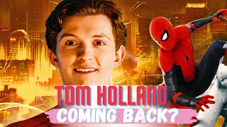 TOM HOLLAND CONFIRMED HIS APPEARANCE IN SPIDERMAN 4 [upl. by Kcirdorb]