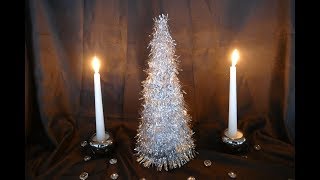 Weihnachtsdeko – Tanne basteln – christmas decoration – super einfach [upl. by Rennoc]