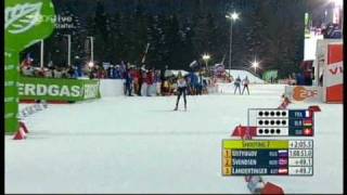 Biathlon Staffel der Männer in Ruhpolding 17012010 TEIL 2 [upl. by Anelyak]