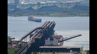 Watch Docking Bonus Video The Robert S Piersons First Duluth Arrival this Season [upl. by Fawne]