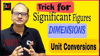 What Are DIMENSIONS of Derived Units  Conversion of Units  Physics  NEET  RK sir  Destiny JEET [upl. by Nywloc272]