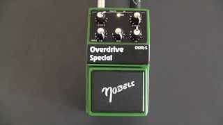 Nobels ODRS Overdrive Special  Vintage Guitar Effect Pedal  Sound Demo [upl. by Hankins703]