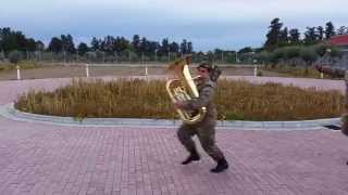 Following People with a tuba [upl. by Bloxberg]