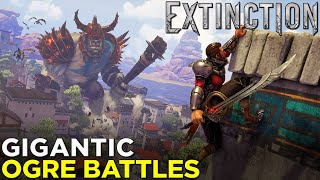 EXTINCTIONS Bloody Ogre Battles — Gameplay amp HandsOn Impressions [upl. by Ardyaf]