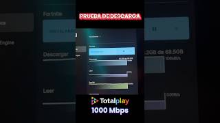 Totalplay 1000 Megas  Prueba de Descarga [upl. by Gelhar58]