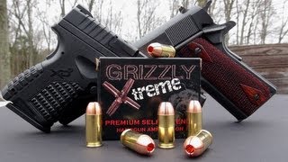 GRIZZLY XTREME 45 ACP P AMMO TEST [upl. by Ramoh]