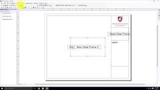 CE 303  ArcMap 104  Add Data Frames [upl. by Wentworth]