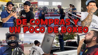 LES REGALO UN REFRIGERADOR A LOS BOXEADORES Y UN POCO DE SPARRING DEL DIA DE HOY LOS TOYS [upl. by Ahseer]