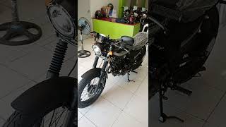 Newly acquired Motorstar Cafe 150 Version 2 quotflat blackquot 042624 caferacer classicmotorcycle [upl. by Edahs]