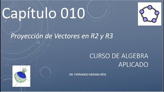 Proyección de Vectores en GeoGebra Curso de GeoGebra Cap 010 [upl. by Laux438]