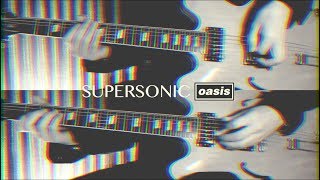 Supersonic  Oasis  Guitar Tab Tutorial amp Cover [upl. by Adnamma]