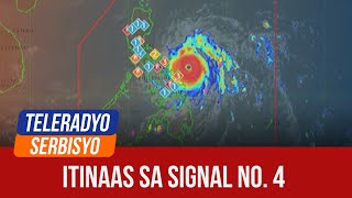 Signal no 4 up over 2 areas due to Pepito  Headline Ngayon Weekend 16 November 2024 [upl. by Mot134]