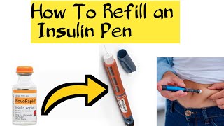 How to Refill an Insulin Pen ఇన్సులిన్ పెన్ ఎలా ఉపయోగించాలి shorts telugushorts [upl. by Irallih]