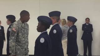 AFJROTC Inspection Newnan High School [upl. by Llennoc110]