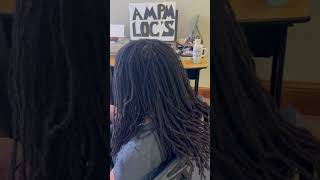 Ampm locs ampmlocs sisterlocks atlanta [upl. by Enelahs]