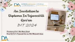 Invitation to DIT Session 2 [upl. by Amesari]