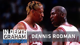 Dennis Rodman interview I never talked to Michael Jordan [upl. by Leesen]