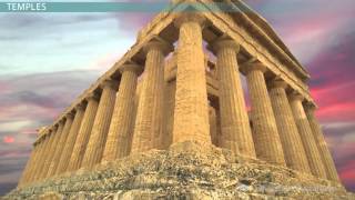 Ancient Greek Architecture Dorian Ionic amp Corinthian [upl. by Yc329]