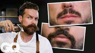 7 Ways To Shave amp Style A Mustache  GQ [upl. by Wappes]