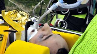 ROBERT KUBICA accident Rally Andora 2011 [upl. by Reynold682]