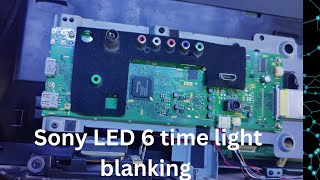 SONY BRAVIA led KLV 40R352C 6 time light blanking issue solve [upl. by Egwan]