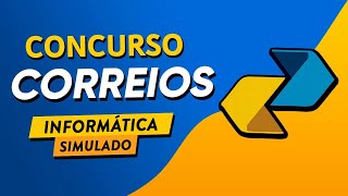 CONCURSO CORREIOS  QUESTÕES DE INFORMÁTICA  BANCA IBFC [upl. by Hahseram80]