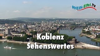 Koblenz  Stadt  Sehenswürdigkeiten  RheinEifelTV [upl. by Acilegna936]