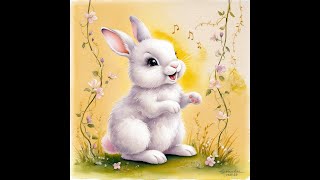 Hoppity Hop Fun Rabbit Song for Babies  Cute Bunny Dance  Baby Songs Animal Singing [upl. by Atonsah]