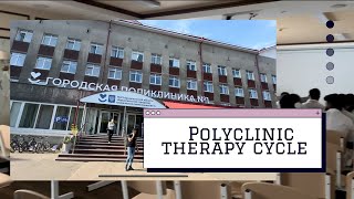 Городская поликлиника No01 Polyclinic Therapy Cycle location part1  NSMU  Arkhangelsk Russia [upl. by Aititel]