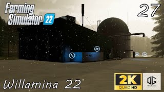 Baling amp I bought a biogas plant l Willamina 22 l Start from Scratch l FS22 ep27 [upl. by Anial]