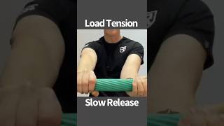 Fix tennis elbow with a flexbar tenniselbow tendonitis elbowpain [upl. by Greggs]