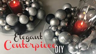 Christmas Centerpiece  Dollar Tree Wreath DIY 🎄 [upl. by Kos]