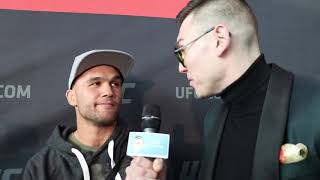 Robbie Lawler is Familiar with Fighting Opponents Who Wear Flip Flops [upl. by Aitnauq886]