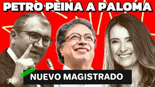 ¡IMPERDIBLE PETRO PEINA A PALOMA VALENCIA TRAS COMENTARIOS SOBRE EL MAGISTRADO [upl. by Aseretairam]