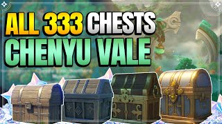 ALL Chest Locations in Chenyu Vale  Liyue 44  In Depth Follow Along 【Genshin Impact】 [upl. by Mahmud]