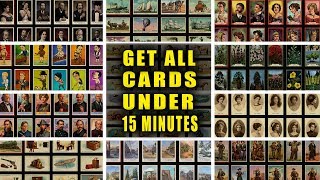 Red Dead Redemption 2  How to Get All 144 Cigarette Cards in Under 15 Minutes [upl. by Balbinder]