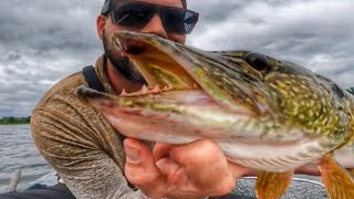 Northern Pike  How to Catch them Vern Wolf Lake Kayak Fishing Wisconsin Fishing tips for Esox Pike [upl. by Reinnej433]