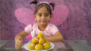 Besan Laddoo 😋  superdelicious trending viralvideo laddoo yummy youtubevideo sabastastytales [upl. by Ailahs]