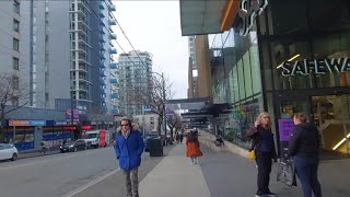 Walk Canada 🇨🇦 From Davie Street to English Bay  Downtown Vancouver Canada  West End [upl. by Shelba]