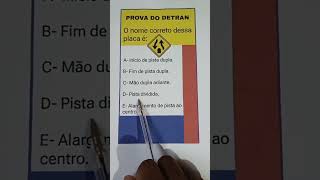 Como passar de primeira na prova teórica do detran questões que mais caem na prova teórica dodetran [upl. by Manouch]