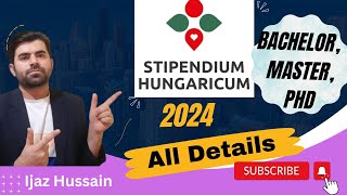 Complete details of Stipendium Hungaricum Scholarship 202425 BachelorMasterPhD Medicine [upl. by Hepsoj]