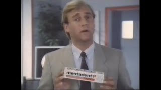 Mentadent P Toothpaste 1980s Advert Commercial Advertisement  PLEASE SUBSCRIBE  Paris Ascot [upl. by Clementis]