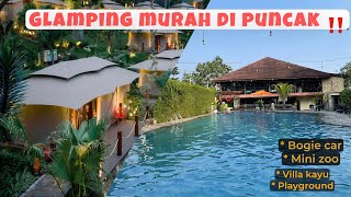 JSI RESORT PUNCAK  Glamping  Villa  Rekomendasi Resort puncak anti macet ‼️ [upl. by Isma]