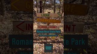 Hiking to Inspiration Point at Roman Nose State Park travelok hiking Oklahoma [upl. by Novyaj]