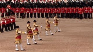 Trooping the colour 2012 Les Huguenots [upl. by Britney529]