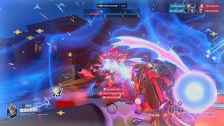 OW2 TANK DEFENSE  OUR ANA WAS CRACKED 🔥 [upl. by Aileon]