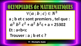 Olympiades de mathématiques  Math Olympiade  Olympiades mathématiques [upl. by Ellehcyt]